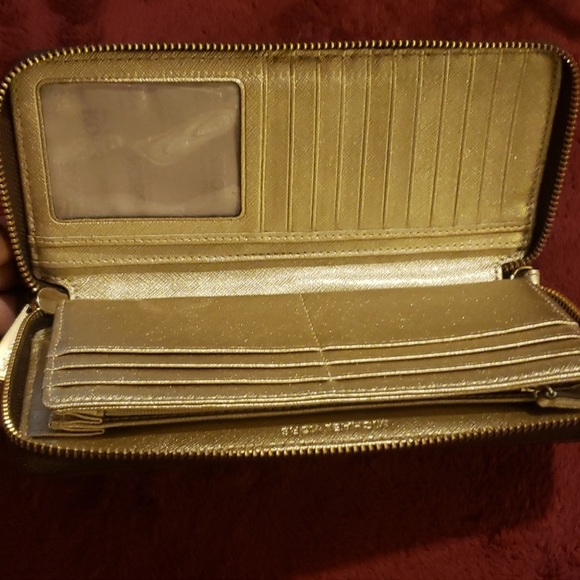 Michael kors illustrations star wallet large signature brown mk - Picture 3 of 4